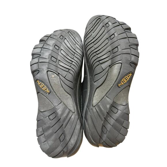 "Keen" Women's Black Low Profile Sneaker Size 9.5 Y2K Presidio Leathern Casual - Picture 9 of 9